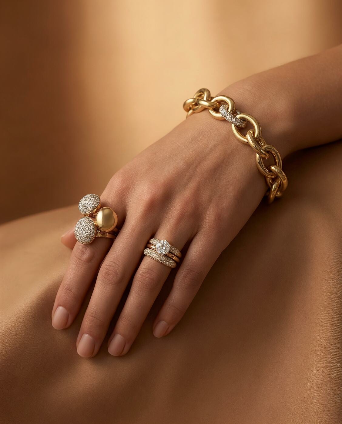Pulseiras em ouro 18k