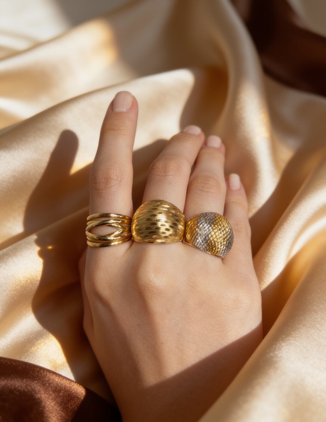 Anéis em ouro 18k