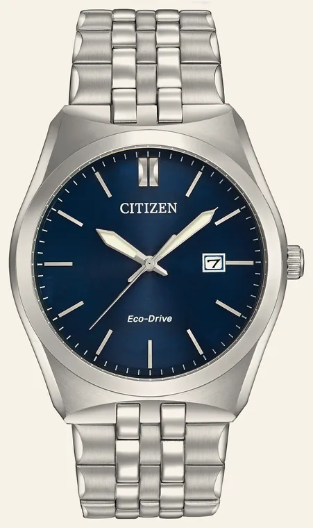 Relógio Citizen Corso BM7330-59LN, mostrador azul