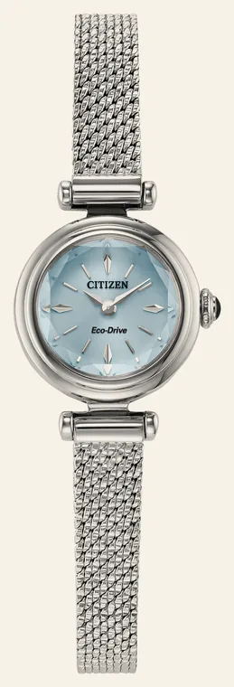 Relógio Citizen Fio EG7081-51LN, mostrador azul-claro
