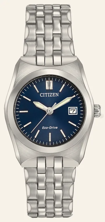 Relógio Citizen Corso EW2290-54LN, mostrador azul