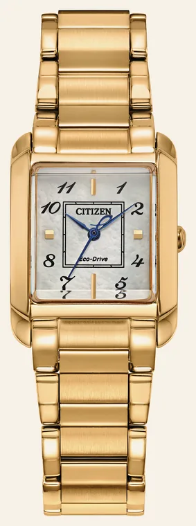 Relógio Citizen L Bianca EW5602-57DN, mostrador madrepérola