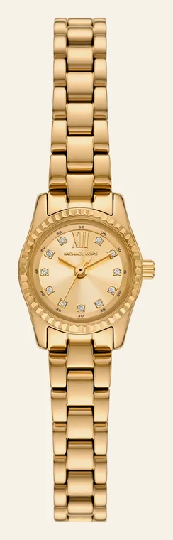 Relógio Michael Kors Lexington MK4862/1DN, mostrador dourado